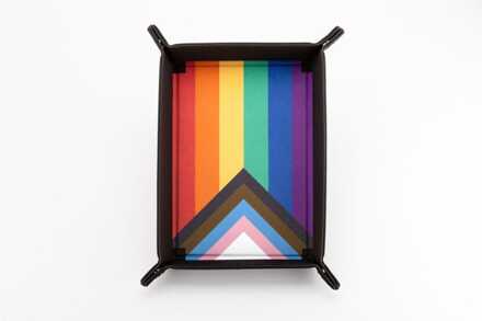 Folding Dice Tray Pride Rainbow Flag