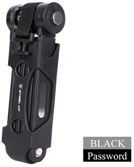 Folding Lock Anti Diefstal Opvouwbare Fiets Slot Voor Motorfiets E-Bike Scooter Patent Kant Trekken Fiets accessoires Password