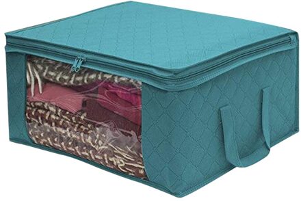 Folding Opbergdoos Vuile Kleding Verzamelen Case Niet Geweven Stof Met Rits Vochtbestendige Speelgoed Quilt Opbergdoos G226564A1