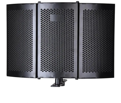 Folding Studio Microphone Isolation Shield Recording Sound Absorber Foam Panel Professional Recording Tool