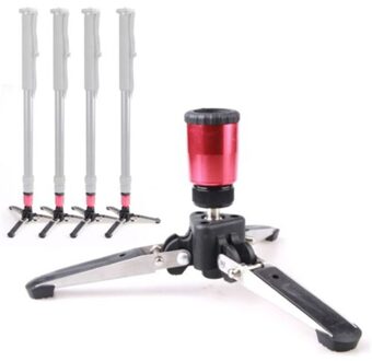 Foleto Universele 3 Benen Statief Monopod Voetstuk Unipod Houder Ondersteuning 3/8 schroef Voor DSLR Camera Manfrotto Gitzo Benro Statief