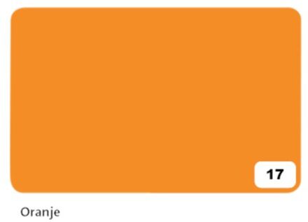 Folia Fotokarton folia 2-zijdig 50x70cm 300gr nr17 oker