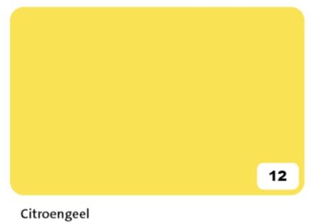 Folia Fotokarton folia 300gr 50x70cm 12 citroengeel