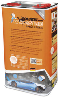 Foliatec Car Body Spray Film (Spuitfolie) - racing rood metallic mat 1x5liter bus
