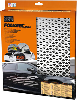 Foliatec Raamsticker Vector - Set Ã  2 stuks 45x40cm - Matzwart FT33996