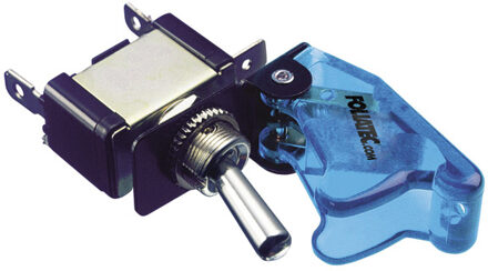 Foliatec schakelaar Kill Switch 6/12/24 Volt transparant blauw