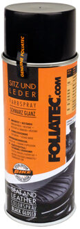 Foliatec Seat & Leather Color Spray 400 Ml Zwart (glans)