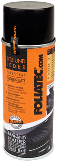 Foliatec Seat & Leather Color Spray400 Ml Zwart (mat)