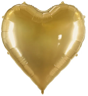 Folie Ballon Hart XXL Goud 136x129cm Goud - Brons