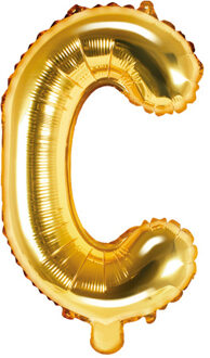"""Folie ballon Letter """"C"""", 35cm, goud"""