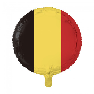 Folie ballon rond Belgie Multikleur - Print