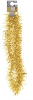 Folie feestslinger goud fijn 180 cm