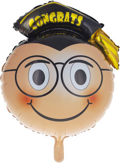 Folieballon ''Afstuderen'' (46cm) Multikleur - Print