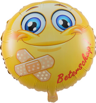 Folieballon Beterschap 45 Cm Geel