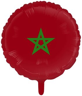 Folieballon Marokko (46cm) Multikleur - Print
