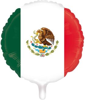 Folieballon Mexico (46cm) Multikleur - Print