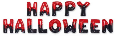 Folieballonnen 'Happy Halloween' Multikleur - Print