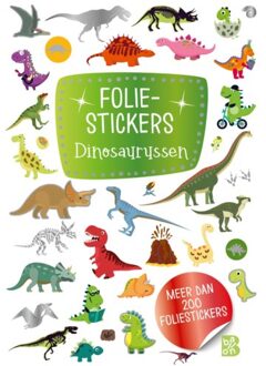 Foliestickers Dinosaurussen - Glitterstickers
