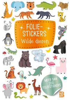 Foliestickers - Wilde dieren -   (ISBN: 9789403223346)