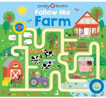 Follow Me Farm - Follow Me Maze Books - Priddy Books
