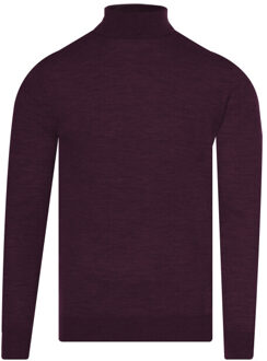 Fonda turtleneck - maat L Bordeaux