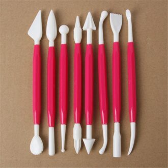 Fondant Cake Decorating Pen Suiker Ambacht Decoreren Borstel Mold Clay Tip Tool Set Cake Carve Modelling Gereedschap