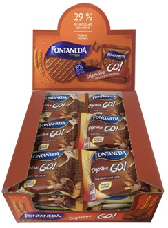 Fontaneda Digestive Chocolate 33GR. Box 24 units