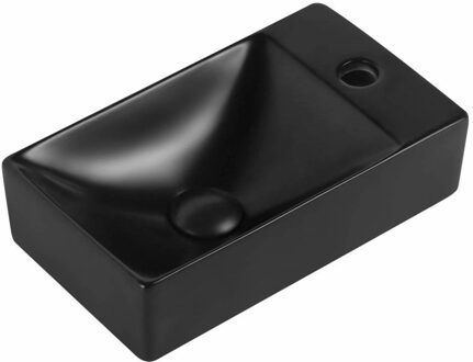 Fontein Creavit Mini 37.5x21.5x10 cm Mat Zwart Creavit