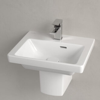 Fontein Villeroy & Boch Subway 3.0 Met CeramicPlus Met Overloop 45x37x14.5 cm Wit Alpin