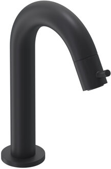 Fonteinkraan IVY Bond Gebogen Staand Model S Mat Zwart PED