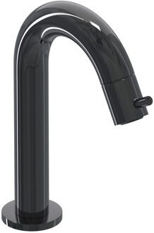 Fonteinkraan IVY Bond Gebogen Staand Model S Zwart Chroom PVD