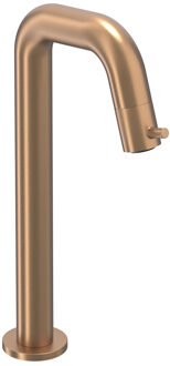 Fonteinkraan IVY Bond Staand Contour Model L Geborsteld Mat Koper PVD