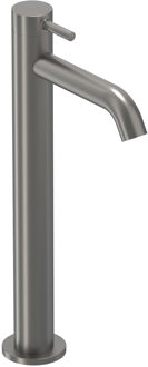 Fonteinkraan IVY Bond Staand Model L Geborsteld Metal Black PVD