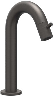 Fonteinkraan IVY Concord Gebogen Staand Model S Geborsteld Carbon Black PVD Geborsteld RVS316 Carbon Black PVD