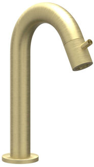 Fonteinkraan IVY Concord Gebogen Staand Model S Geborsteld Mat Goud PVD Geborsteld RVS316 Mat Goud PVD
