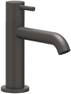 Fonteinkraan IVY Concord Opbouw Model S Met Schuimstraalmond Geborsteld Carbon Black PVD Geborsteld Carbon Black PVD RVS316