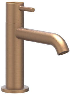 Fonteinkraan IVY Concord Opbouw Model S Met Schuimstraalmond Geborsteld Mat Koper PVD Geborsteld Mat Koper PVD RVS316