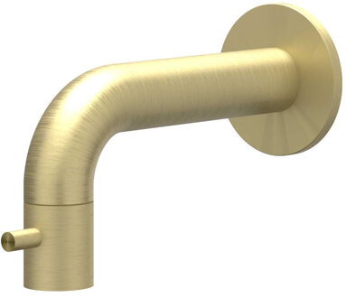Fonteinkraan IVY Concord Wand Met Schuimstraalmond Geborsteld Mat Goud PVD Geborsteld Mat Goud PVD RVS316