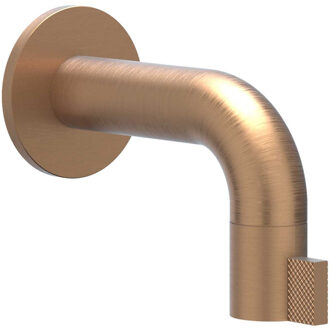 Fonteinkraan IVY Tribe Wand Met Schuimstraalmond Geborsteld Mat Koper PVD Geborsteld Mat Koper PVD RVS316