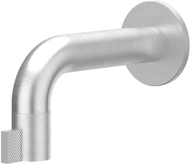 Fonteinkraan IVY Tribe Wand Met Schuimstraalmond Geborsteld RVS316