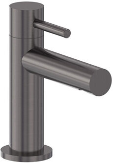 Fonteinkraan MAY Stilo Staand Model S Geborsteld Carbon Black PVD Gunmetal