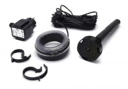 Fonteinlamp LED spot 1/2 Zwart