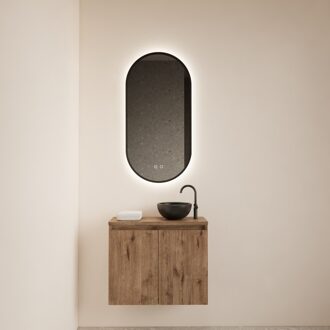 Fonteinmeubel BWS Meadow 60x50 cm Wellington Oak Incl. Topplaat Eiken