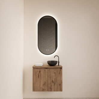 Fonteinmeubel BWS Meadow 60x50 cm Wellington Oak Incl. Topplaat Eiken