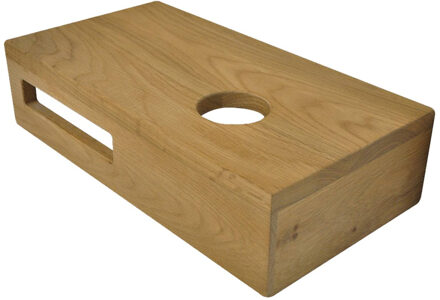 Fonteinplank Wiesbaden Oak Planchet 40x21x10 cm Rechts