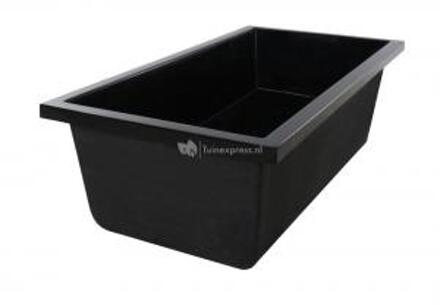 Fonteinvijver polyester rechthoekig 140x70x70cm