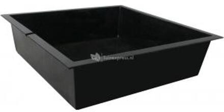 Fonteinvijver polyester vierkant 110x110x30cm