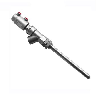 Food Grade 1/2 Inch Pneumatische Vulventiel Lengte Van 312Mm Dubbelwerkend DN15 Vullen Klep Rvs Pneumatische Filler