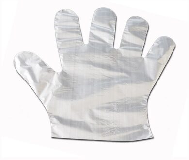 Food Grade Catering Wegwerp Plastic Handschoenen Verdikking Film Handschoenen Multifun Ctie Trans Ouder Huishouden Schone Handschoenen 100pcs0.6