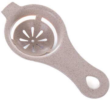 Food Grade Eigeel Separator Ei Vloeibare Filter Huishoudelijke Koken Ei Gereedschap Duurzaam Ei Divider Keuken Tool Cocina Accesorio Beige